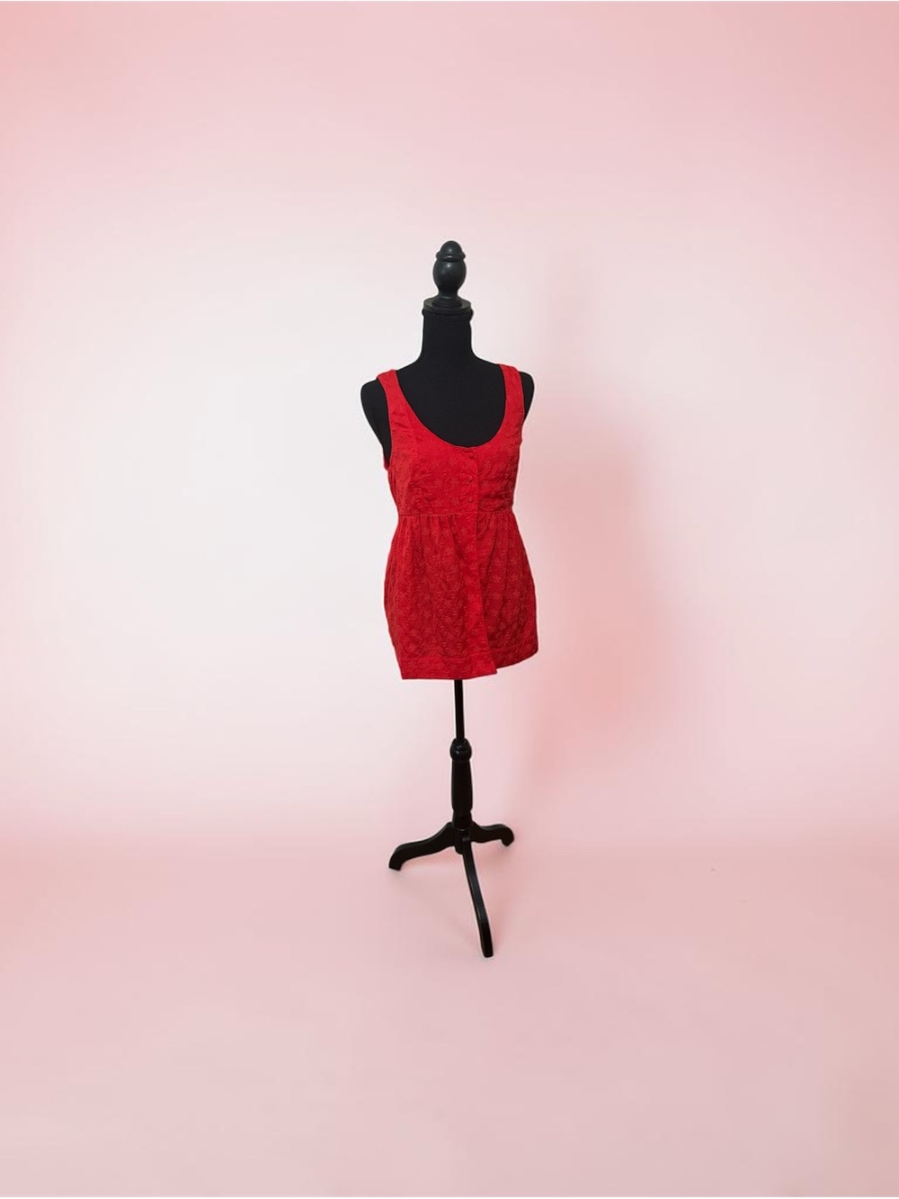 Urban Outfitters Red/Rouge Lace Mini Dress